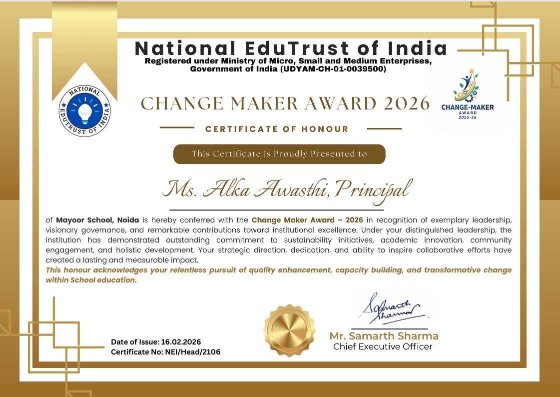 Changemakers Award 2025-26 National EduTrust of India